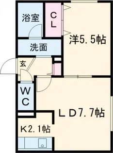 Southern Lights【4階】の間取り