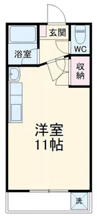 プチリヴェール田町【4階】の間取り