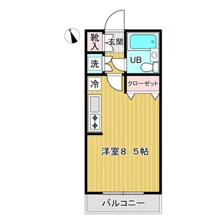 オークハウス【1階】の間取り