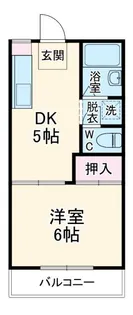 エクセレント賢【1階】の間取り