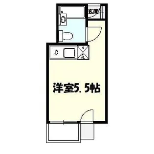 シャルマン文京千駄木【4階】の間取り