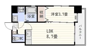 GRAND COURT【9階】の間取り