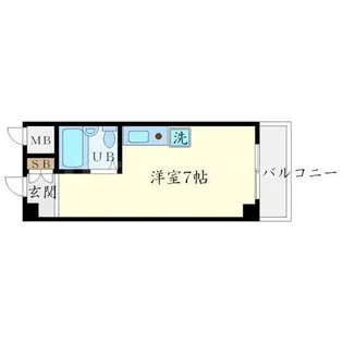 シティパレス緑地公園【1階】の間取り