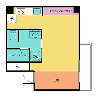 藤が丘ハイツ【1階】の間取り