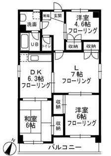 ラコリーナ【2階】の間取り