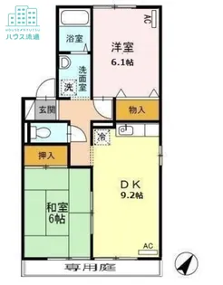 ヴェルディ藤【1階】の間取り