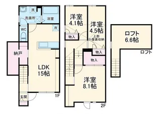Lumiereの間取り