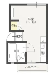 サンセべリア【2階】の間取り