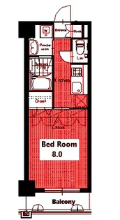 エクセラ鎌倉【2階】の間取り