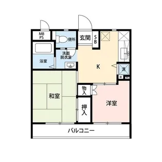 メゾン小倉【3階】の間取り