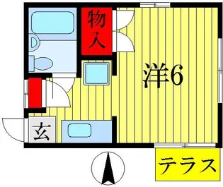 みみずくハウス【1階】の間取り