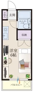 b’CASA多摩永山IIre-born【4階】の間取り