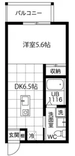 ステイザパークフロント津久野【1階】の間取り