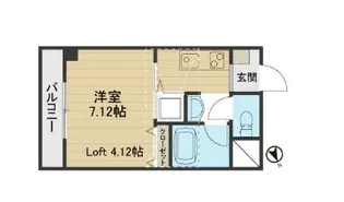 クレストイマニ【2階】の間取り