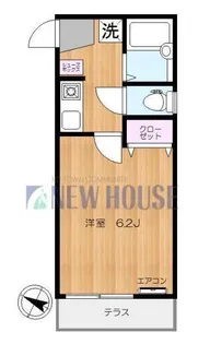 夏目坂上ハウス【1階】の間取り