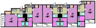 Mark Duo吉川【3階】の間取り