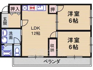 ワイズリバーガーデン【5階】の間取り