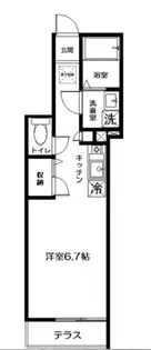 ドルチェ雑司が谷【1階】の間取り