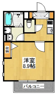 Ohana【1階】の間取り