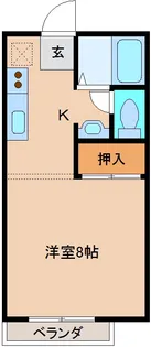 リバーサイドつくば【2階】の間取り