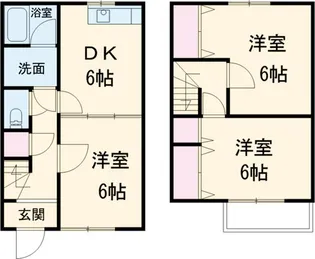 神奈川県平塚市長持【一戸建】の間取り