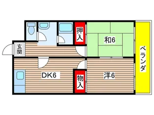 ハイツ木村【3階】の間取り