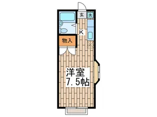 フリーデ大森【2階】の間取り