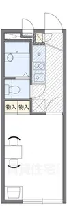 レオパレスノイヤマト【3階】の間取り