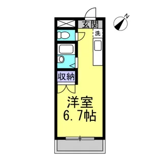 ヴィラ山口【3階】の間取り