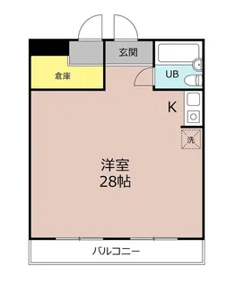 第2岐阜県ビル【7階】の間取り