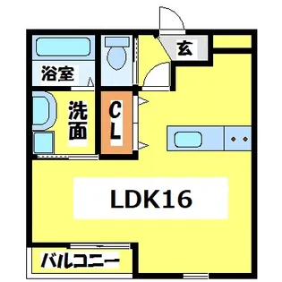 ステラ菊池【2階】の間取り