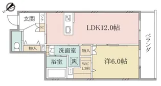 (シニア限定)ヘーベルヴィレッジ本蓮沼~Loisir壽光~【2階】の間取り