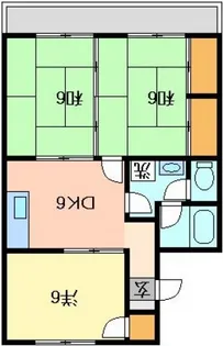 トリヴァンベール吉田【1階】の間取り
