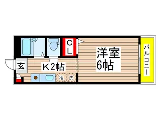 セラ ニューアゼリア【1階】の間取り