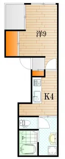 山口県下関市唐戸町【アパート】の間取り