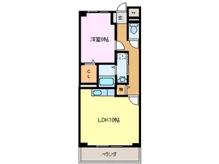 アルカンシェル23【3階】の間取り