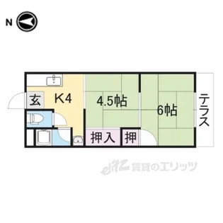 ユニメント【2階】の間取り