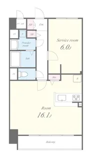 プリマヴェーラ(東京)【3階】の間取り