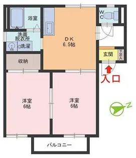 ファミール春日【2階】の間取り