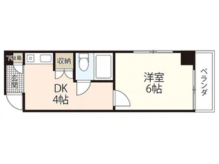 K.ishida【5階】の間取り