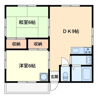 ドエルI【2階】の間取り