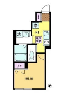 プリマリア【1階】の間取り