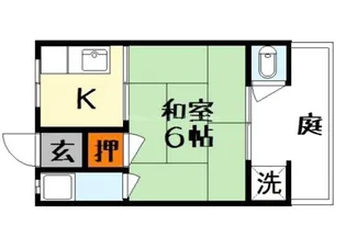 西藤マンション【1階】の間取り