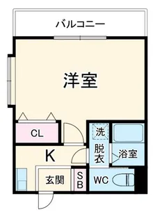 サンマウント京王橋本【2階】の間取り