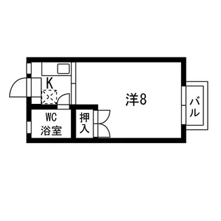 巣子ヒルズ【1階】の間取り