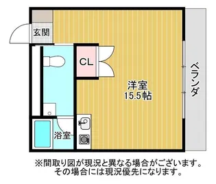 コーポ駿河【2階】の間取り