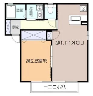 神奈川県足柄上郡開成町吉田島【アパート】の間取り
