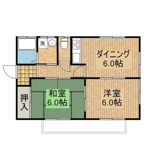 クラーロ【1階】の間取り