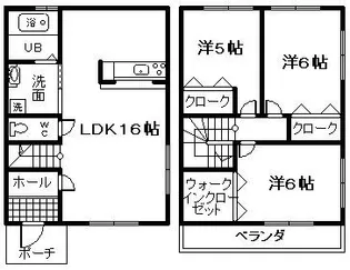 大阪府泉佐野市葵町3【一戸建】の間取り