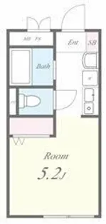 東京都板橋区仲宿【アパート】の間取り